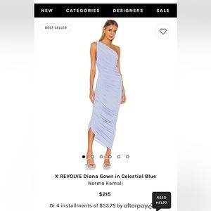 Norma Kamali Diana Gown